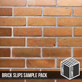 Heritage Soft Orange Reclaimed Brick Slip - Sample