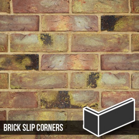 Reclaimed Coach House Brick Slip Corners