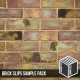 Reclaimed Coach House Brick Slip - Sample