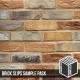 Capital Mixture Brick Slips - Sample