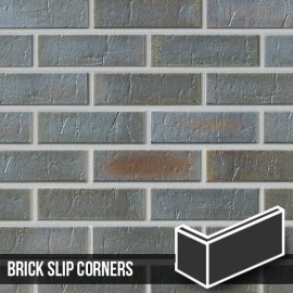 Staffordshire Blue Brick Slip Corners