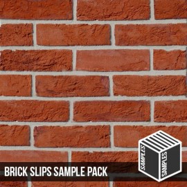 Russet Red Brick Slip - Sample