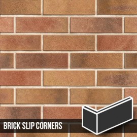 Heather Red Brick Slip Corners