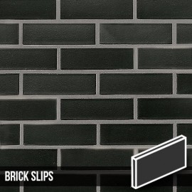 Onyx Black Brick Slips
