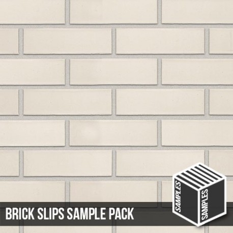 Artic White Brick Slip - Sample