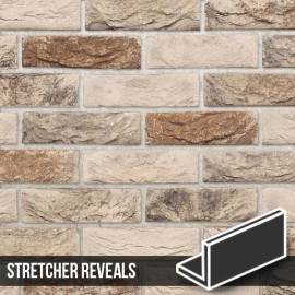 Apollo Mixture Brick Slip Stretcher Reveal