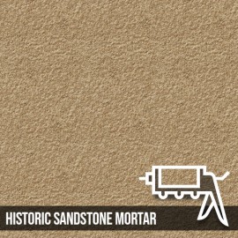 Historic Sandstone Brick Slips Gun Injected Mortar