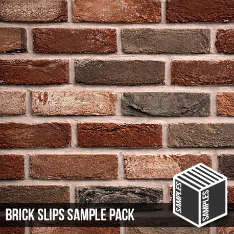  Docklands Red Multi Brick Slip - Sample