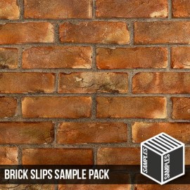 Red Clamp Brick Slip - Sample