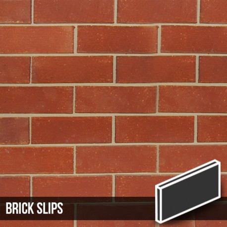 Reclaimed Red Cut Face Brick Slips