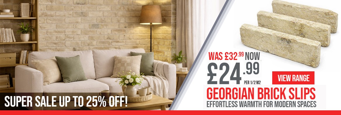 Georgian Brick Slips 25% off!