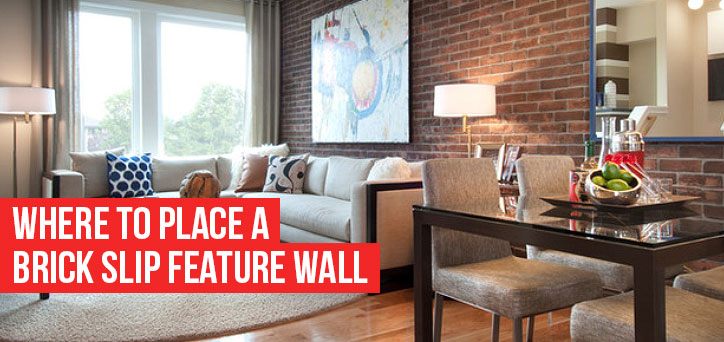 Where To Place A Brick Slip Feature Wall Brick Slips