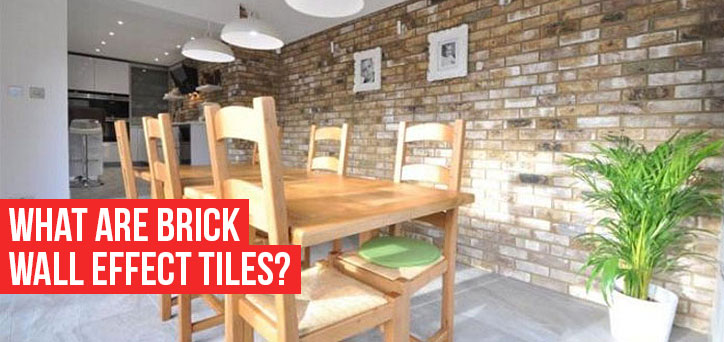 What are brick wall effect tiles